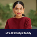 School of Innovation & Management, Chairperson: Mrs. G Srividya Reddy Interview